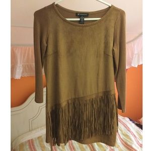 International Concepts brown Western shirt